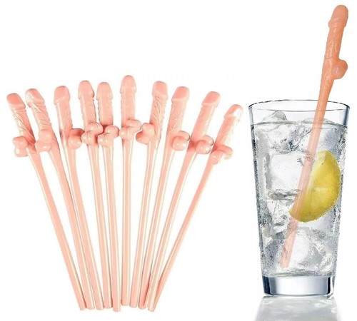 Penis willy straws hen night - willy,