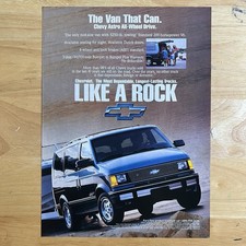 Vintage Chevy Astro and Jimmie