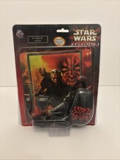 Star Wars Episode I Darth Maul 1999 Click Works PC Mouse & Mouse Mat Pad - New