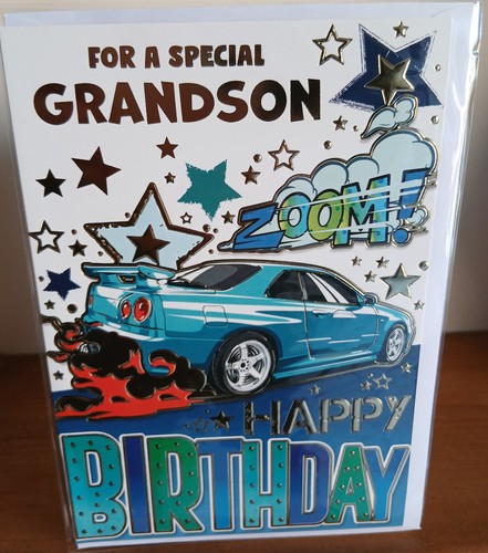 Special grandson birthday - special,