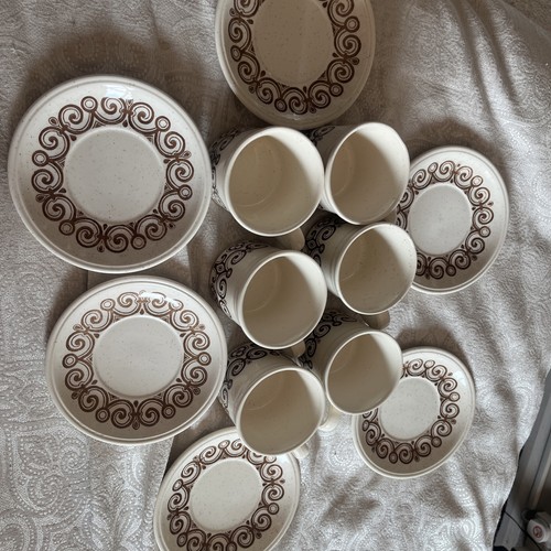 1970s biltons celtic rose cups - 1970s,