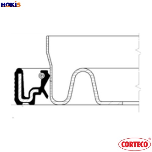 Shaft seal crankshaft - shaft,
