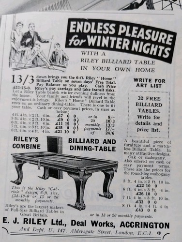 Sk283 ephemera 1930 advert - sk283,