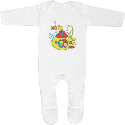 Submarine boy baby - 'submarine, romper