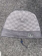 Authentic Louis Vuitton (Lv) Beanie Grey (With Tags)