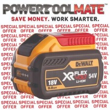DeWalt DCB547 XR FLEXVOLT Convertible 18v/54v Lithium-Ion 9.0Ah Battery