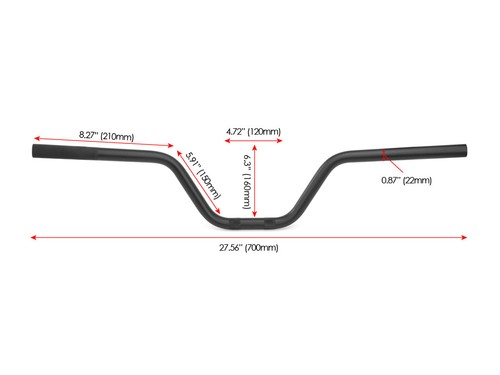 Motorbike ape handlebars - motorbike, for