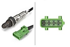 Lambda Sensor HELLA Fits PEUGEOT CITROEN 1007 106 II 206 Cc Sw C2 6PA358066261