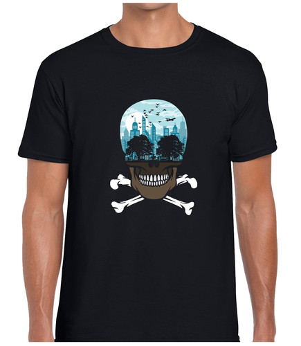 City skull mens - mens, t