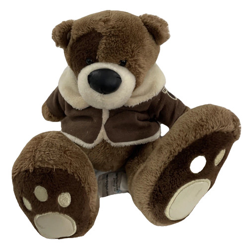Brown bigfoot bear plush soft - bigfoot,