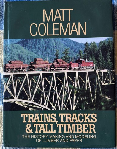 Trains tracks tall - &, timber