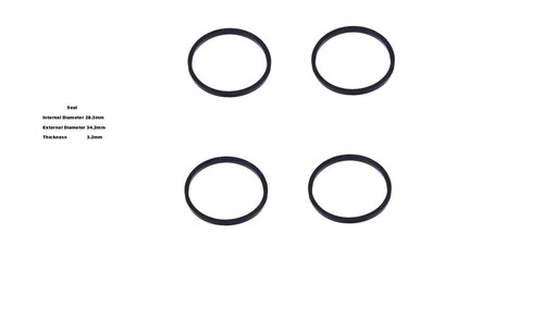 Brake caliper piston seal - ,