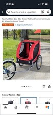 Paw Hut Dog Bike Trailer for