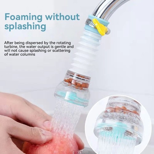 Rotatable tap splash filter - rotatable,