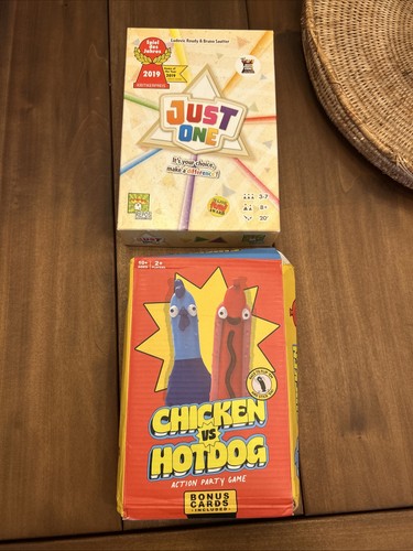 Just one and chicken - and, hotdog