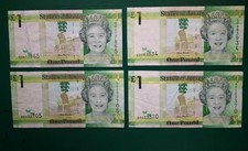 Jersey £1 One Pounds Notes x4