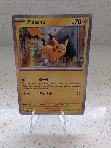 Pokémon pikachu tcg holo card - tcg,