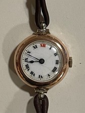 Vintage Rolex Ladies 9K Gold