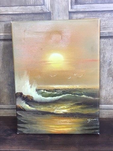 Vintage 1970s oil - 1970s,
