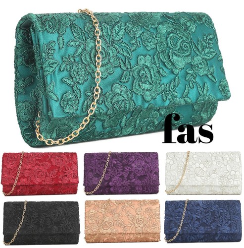 Women satin lace - lace, bag