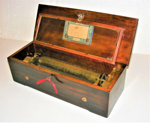 Mahogany air music box - 6,