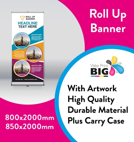 Roller banner roll up - roller,