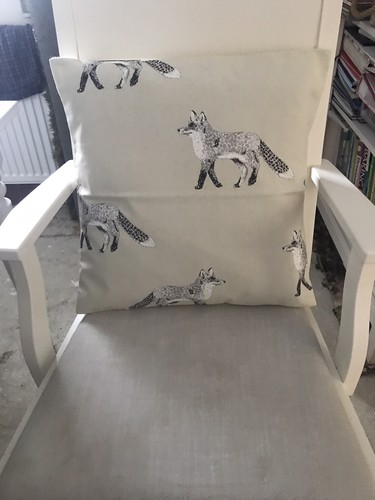 Handmade fox print envelope - handmade,