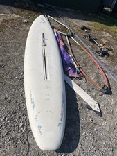 Vintage windsurfing board - windsurfing,