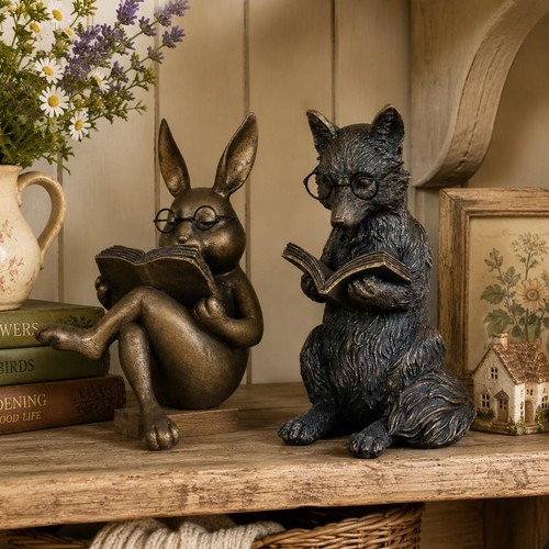 Reading woodland ornament - woodland,