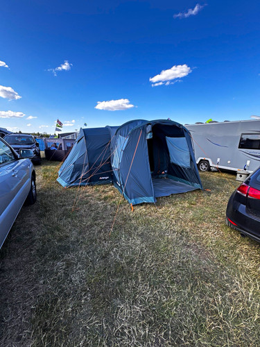 Vango blue tunnel camping tent - camping,