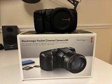 Blackmagic Pocket Cinema Camera 6K Body, EF Mount, Excellent Condition