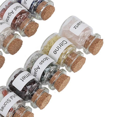 12pcs natural gemstone chips - 12pcs,