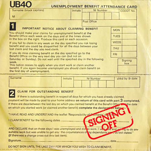 Ub40 signing off - ub40,
