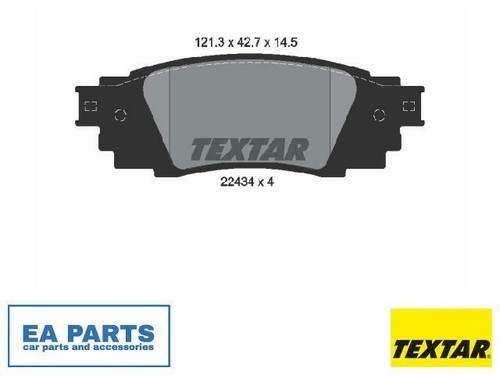 Brake pad set disc - brake, for