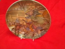 WEDGWOOD BONE CHINA PLATE 20.5CM " THE FOUR HEROES  " WIND IN THE WILLOWS