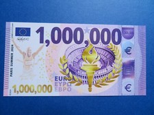 New one million euros - new,