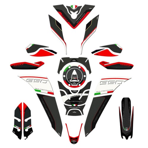 Kit motorcycle stickers - 3d,