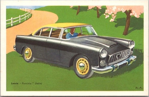 Vintage lancia flaminia - vintage,