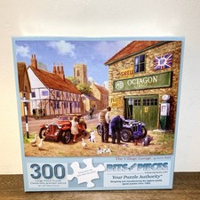 Bits And Pieces The Village Garage 300 Piece Jigsaw Puzzle New Sealed