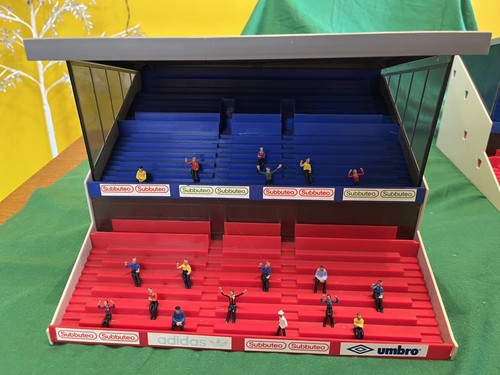 Subbuteo grandstand with - grandstand, newly