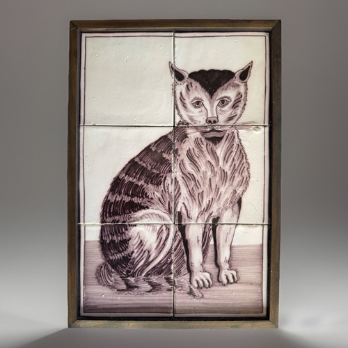 Antique dutch delft - antique, manganese