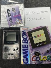 Game Boy Colour Console, Clear