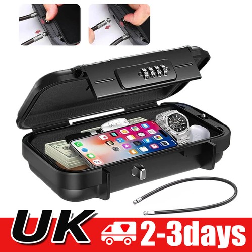 Portable safe box combination - box,