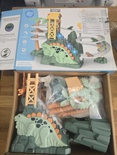 Double Dinosaur Climbing Slide