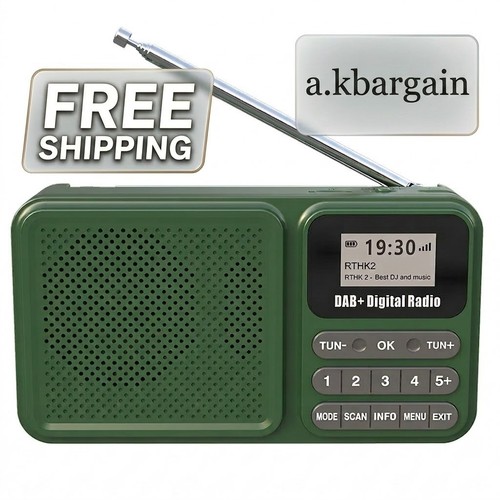 Portable dab - dab, digital