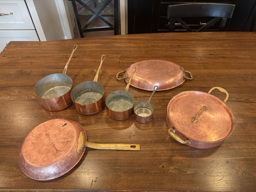 French antique copper - antique, cookware
