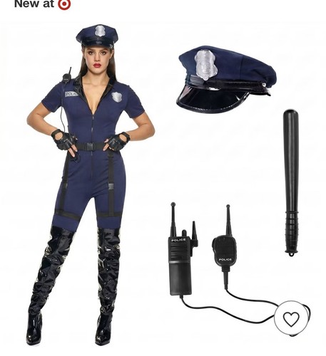 Women police officer costume - officer,