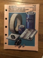 Delco oil air filters - delco,