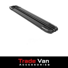VW TRANSPORTER T5/T6 SWB VOYAGER BLACK SIDE STEPS SIDE BARS RUNNING BOARDS 2003+