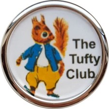 Tufty club 25mm chrome - club,